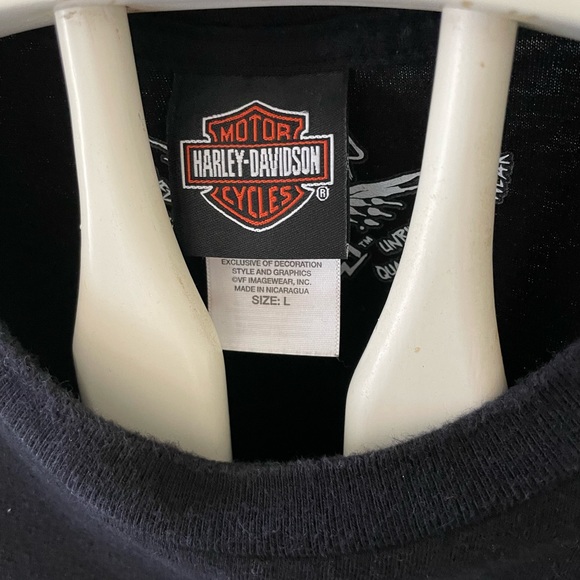 Harley Davidson Lynchburg Tennessee label T-Shirt. Size large - Picture 8 of 11